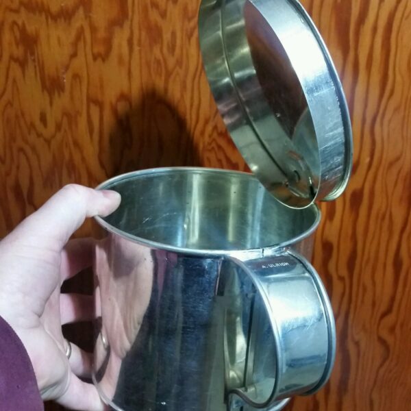 Tin Ration mucket, four man by Ulrich