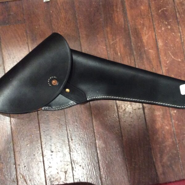 Leather Holster, Right Side butt in rear