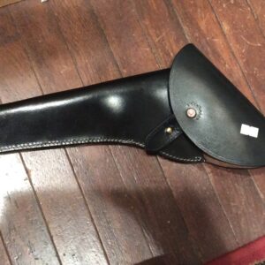 Leather Holster, Left Side butt in rear