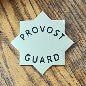 Brass provost Badge